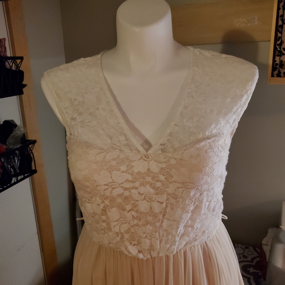 Modcloth cream lace dress - Picture 2 of 14